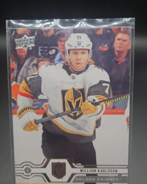 2019-20 Upper Deck Series 2 William Karlsson #445 base hockey card, Vegas Golden Knights collectible