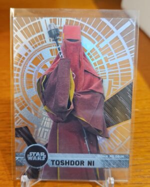 2017 Topps Star Wars High Tek Form 2 Pattern 1 Toshdor Ni #92