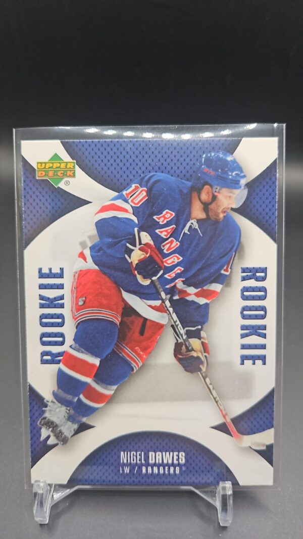 2006-07 Mini Jersey Hockey NIGEL DAWES Rookie #118 New York Rangers