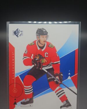2018-19 Upper Deck SP Authentic Jonathan Toews Blue #5 Card