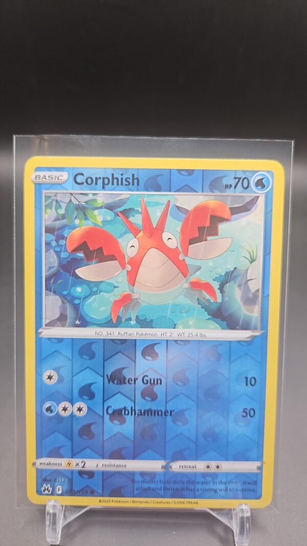 Pokemon Crown Zenith - Corphish - 033/159 - Reverse Holo