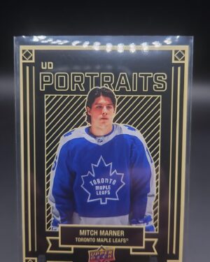 Mitch Marner, UD Portraits, 2022-23, Upper Deck, Series 1, #P-30, Toronto Maple Leafs