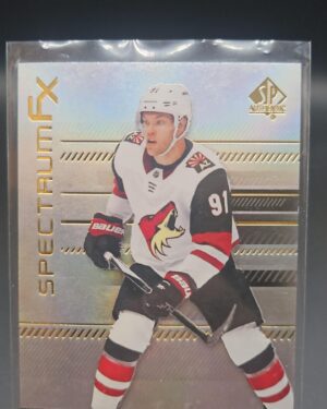 2019-20 Upper Deck SP Authentic Spectrum FX Taylor Hall #S-26, Devils card, Spectrum FX parallel, SP Authentic hockey