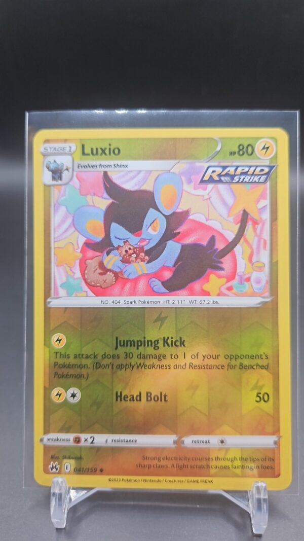 Luxio 041/159 Reverse Holo Pokemon TCG: Crown Zenith
