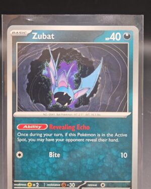 Zubat 041/165 Common Scarlet & Violet 151 Pokemon tcg english