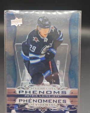 2020-21 Upper Deck Tim Hortons Clear Cut Phenoms Patrik Laine #CC3, Jets rookie card, Clear Cut Phenoms RC, NHL rookie, Tim Hortons hockey
