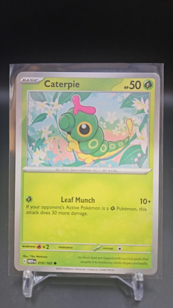 Pokemon TCG - Caterpie - 010/165 - Scarlet & Violet 151 English