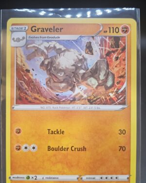 Pokemon TCG Crown Zenith Graveler 068/159 NM