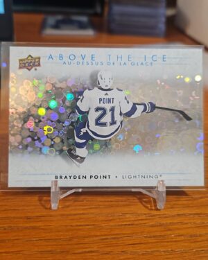 2024-25 UD Tim Hortons ABOVE THE ICE Brayden Point #AI-3