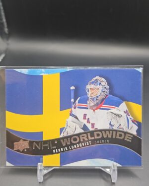 Henrik Lundqvist 2020-21 Upper Deck NHL Worldwide Series 1 #WW-23 card