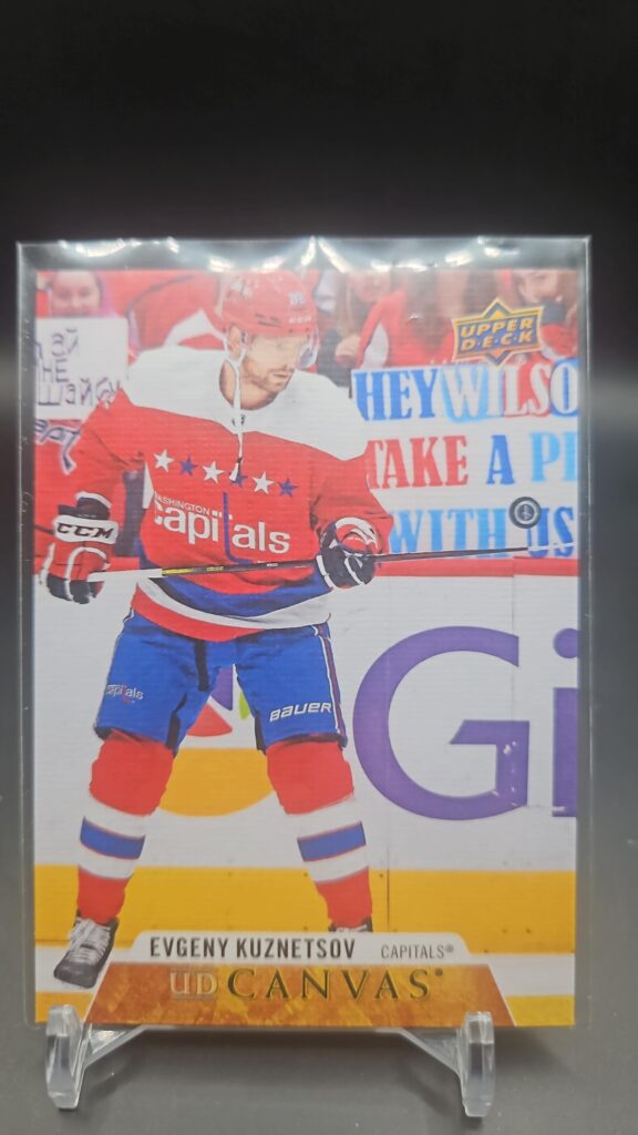 2020-21 Upper Deck Series 1 UD Canvas Evgeny Kuznetsov #C84 Card