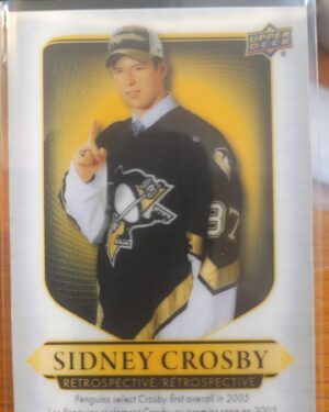 2024-25 UD Tim Hortons RETROSPECTIVE SIDNEY CROSBY# SC-1