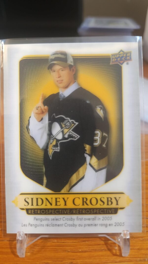 2024-25 UD Tim Hortons RETROSPECTIVE SIDNEY CROSBY# SC-1