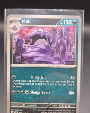 Muk 089/165 Uncommon Scarlet & Violet 151 Pokemon tcg Card