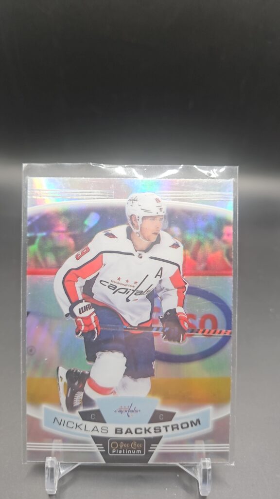 2019-20 O-Pee-Chee Platinum Rainbow Nicklas Backstrom #63 Card