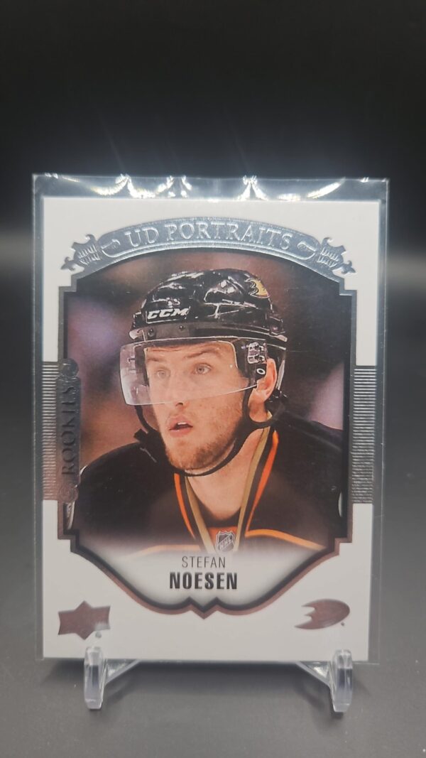 2015-16 Upper Deck UD Portraits Stefan Noesen Rookie Anaheim Ducks #P-76