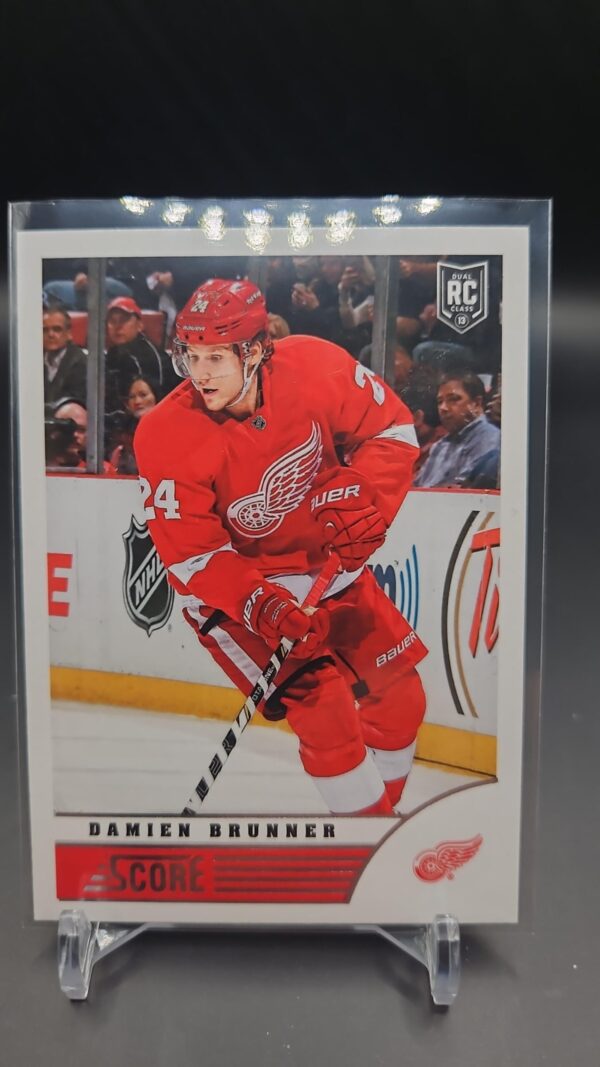 Damien Brunner 13-14 Panini Score Hockey Base Rookie RC #176 Detroit Red Wings