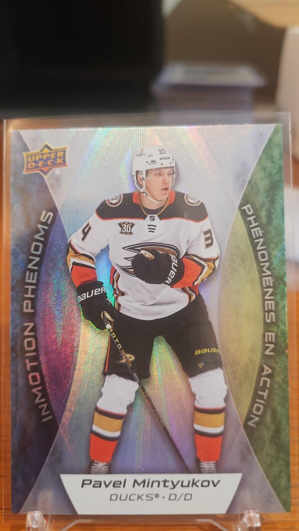 2024-25 Tim Hortons IN MOTION PHENOMS PAVEL MINTYUKOV # MP-11