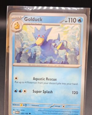 Golduck 055/165 Uncommon English Pokemon Scarlet & Violet 151