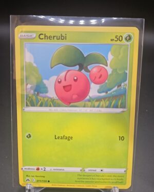Cherubi Crown Zenith Pokémon Card