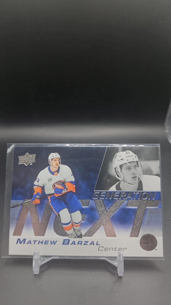2019-20 Upper Deck Series 1 Generation Next Mathew Barzal #GN-13 Card
