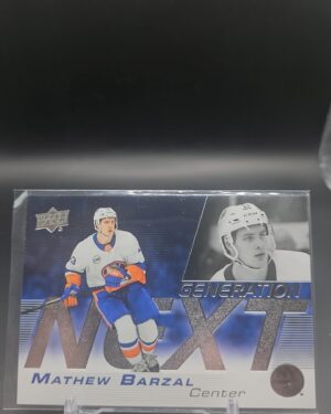 2019-20 Upper Deck Series 1 Generation Next Mathew Barzal #GN-13 Card