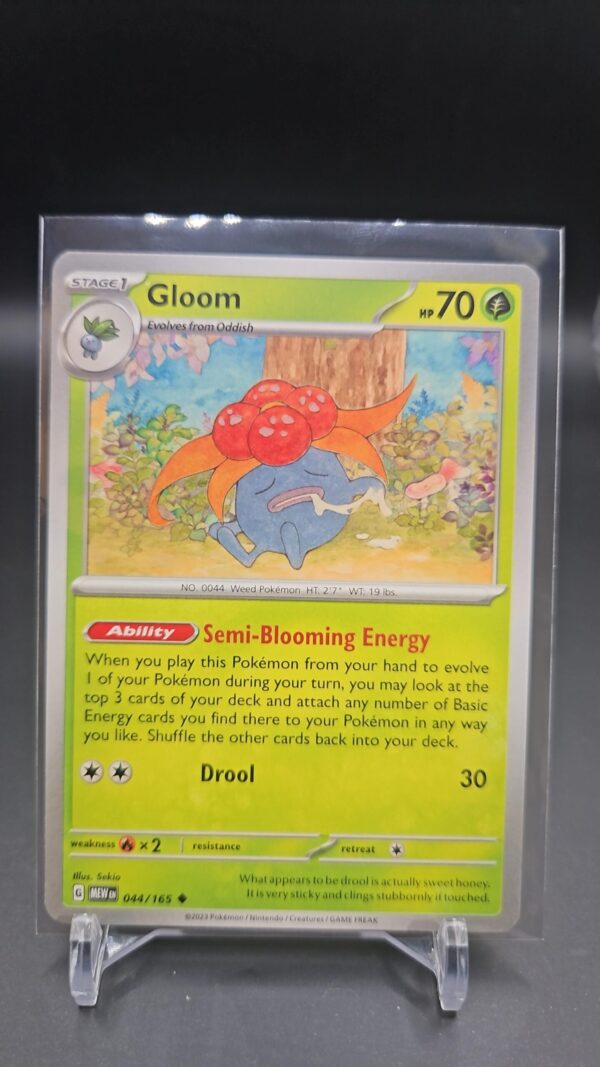 Gloom 044/165 Pokémon 151 ENGLISH Base Card Scarlet & Violet