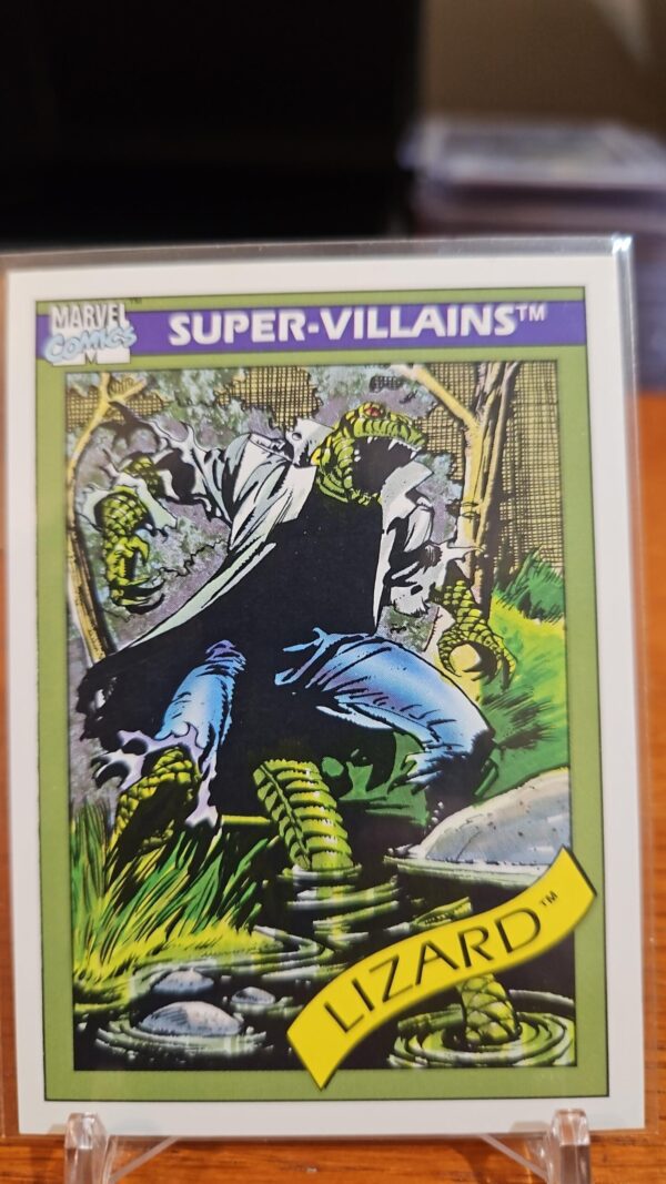 1990 Impel Marvel Universe card #67 LIZARD