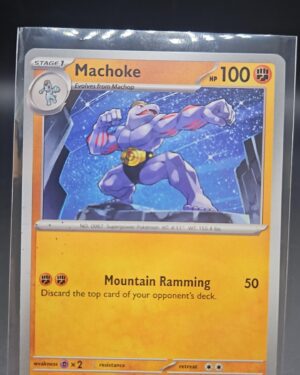 Machoke - 067/165 - Uncommon English Pokemon Scarlet & Violet 151