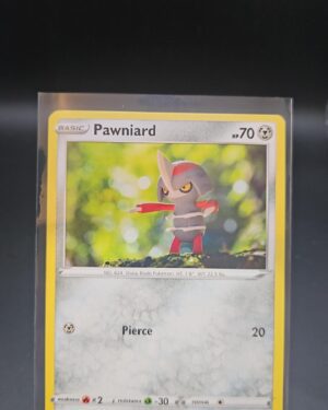 Pawniard 092/159, common card from Crown Zenith, Pokémon TCG, ideal for collectors and set completion.