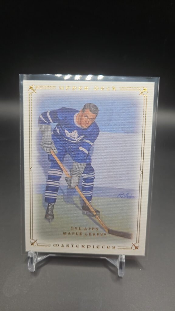 Syl Apps Upper Deck Masterpieces 2008-09 #6 Toronto Maple Leafs hockey card