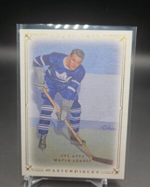 Syl Apps Upper Deck Masterpieces 2008-09 #6 Toronto Maple Leafs hockey card