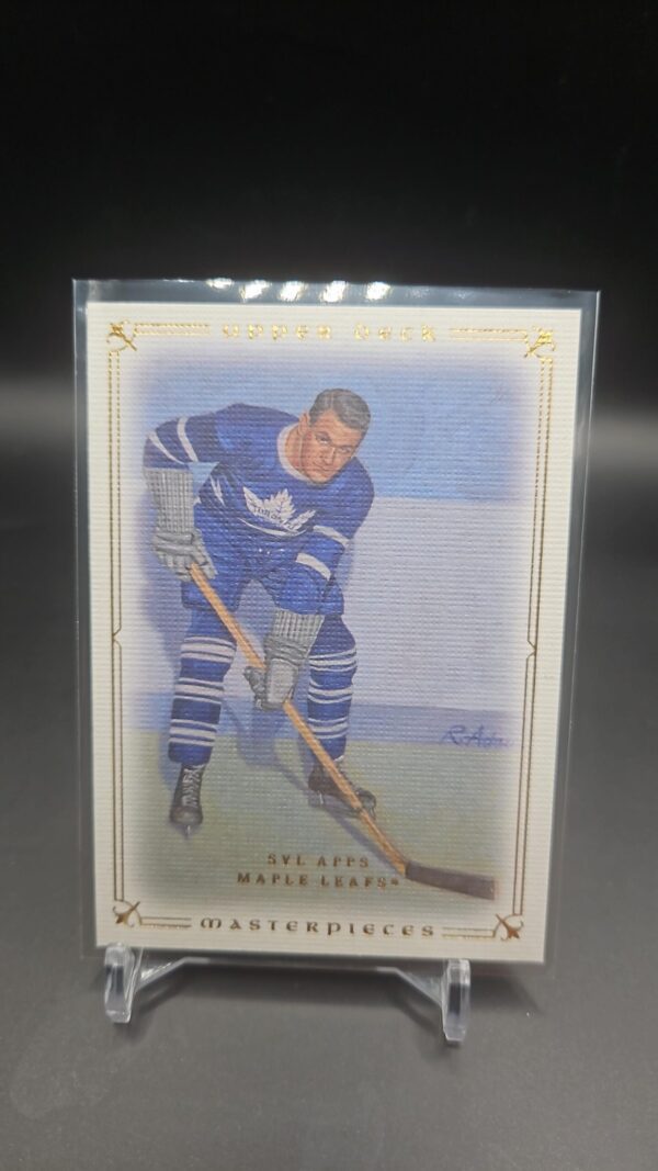 2008-09 Upper Deck Masterpieces Syl Apps #6 Toronto Maple Leafs