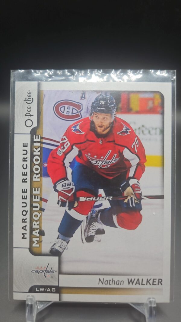 2017-18 O-PEE-CHEE NATHAN WALKER MARQUEE ROOKIE #630 WASHINGTON