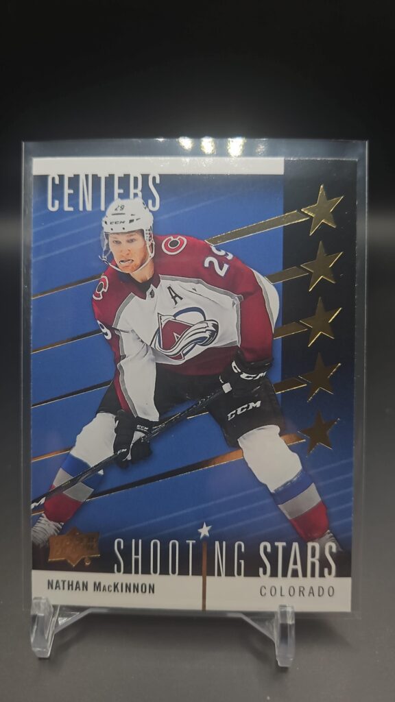 Nathan MacKinnon 2019-20 Shooting Stars Centers #SSC-5 Colorado Avalanche