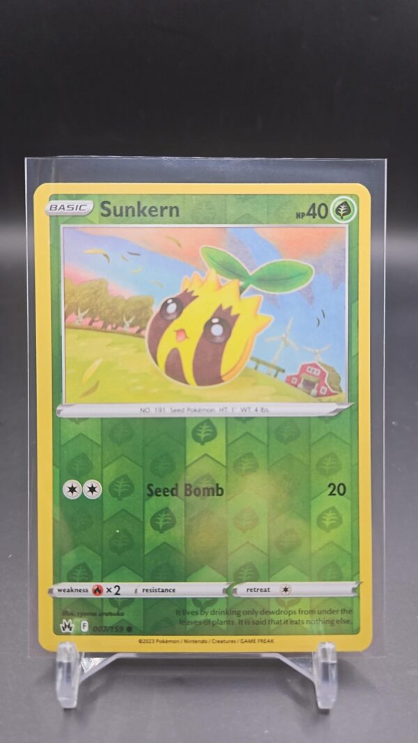 Sunkern 007/159 Reverse Holo Pokemon TCG Pokemon