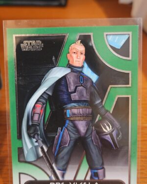 2017 Topps Star Wars Galactic Files Reborn #ACW-19 Pre Vizsla Green /199