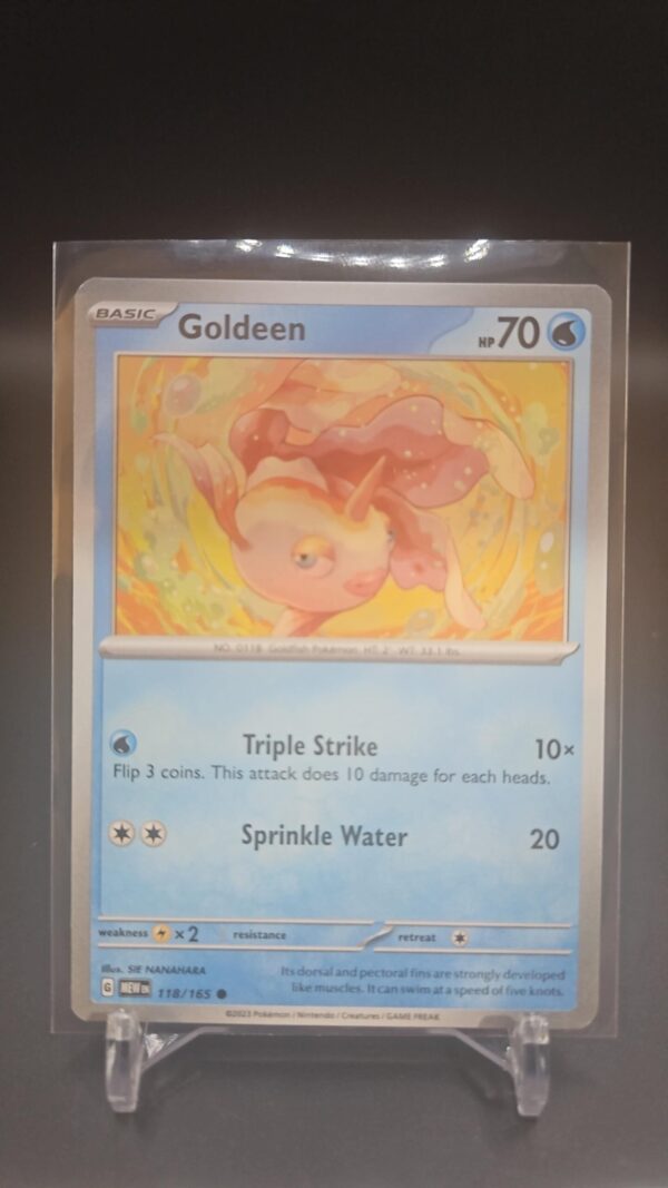 Goldeen 118/165 Common SV: Scarlet & Violet 151 Pokemon tcg Card