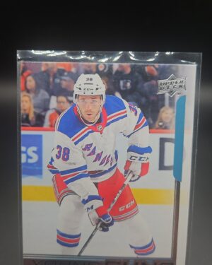 Steven Fogarty Young Guns rookie card 2018-19 Upper Deck #478 New York Rangers