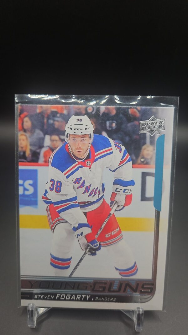 2018-19 Upper Deck Young Guns Steven Fogarty #478 Rookie RC