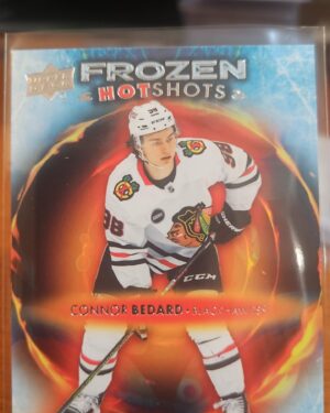 2024-25 UD Tim Hortons FROZEN HOTSHOT CONNOR BEDARD # FH-5