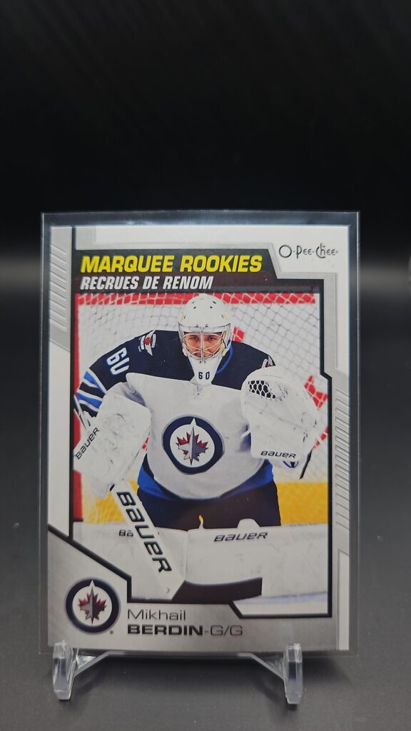 2020-21 O-Pee-Chee Marquee Rookies Mikhail Berdin #626 Card