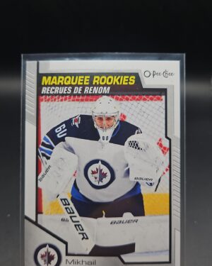 2020-21 O-Pee-Chee Marquee Rookies Mikhail Berdin #626 Card