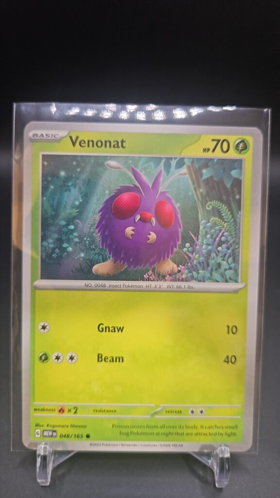 Venonat 151 Scarlet & Violet Pokémon Card