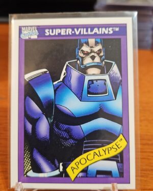 1990 Impel Marvel Universe Apocalypse #80