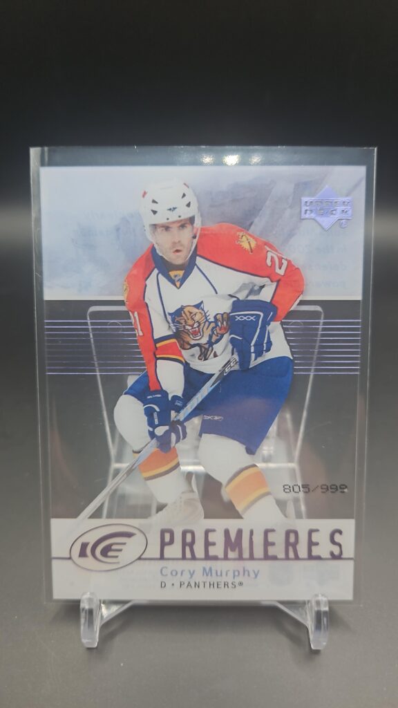 2007-08 Upper Deck Ice Premieres Rookie Cory Murphy /999 Card