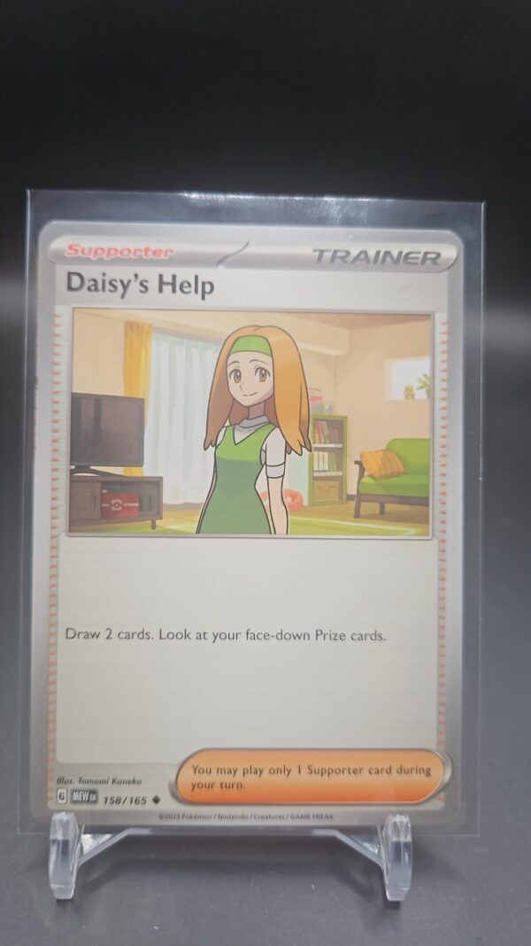 Daisy's Help - 158/165 Uncommon Scarlet and Violet 151 Pokemon TCG