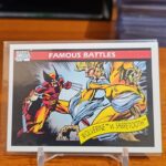1990 Impel Marvel Universe Wolverine vs Sabretooth #119