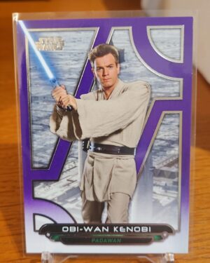 2017 Topps Star Wars Galactic Files Reborn Purple /99 Obi-Wan Kenobie #tpm-2