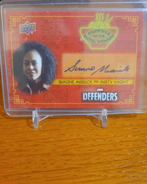 2018 Marvel Defenders Markings of the Royal Dragon Simone Missick Auto RD-SM Colleen Wing